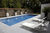 Eingebautes schwimmbecken aus Beton 