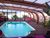 Schwimmbad�berdachung f�r Wandmontage 