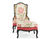 Stilsessel mit Fu�schemel