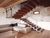 Halbgewendelte Wangentreppe