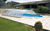 Niedrige Pool�berdachung