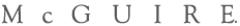 McGuire logo