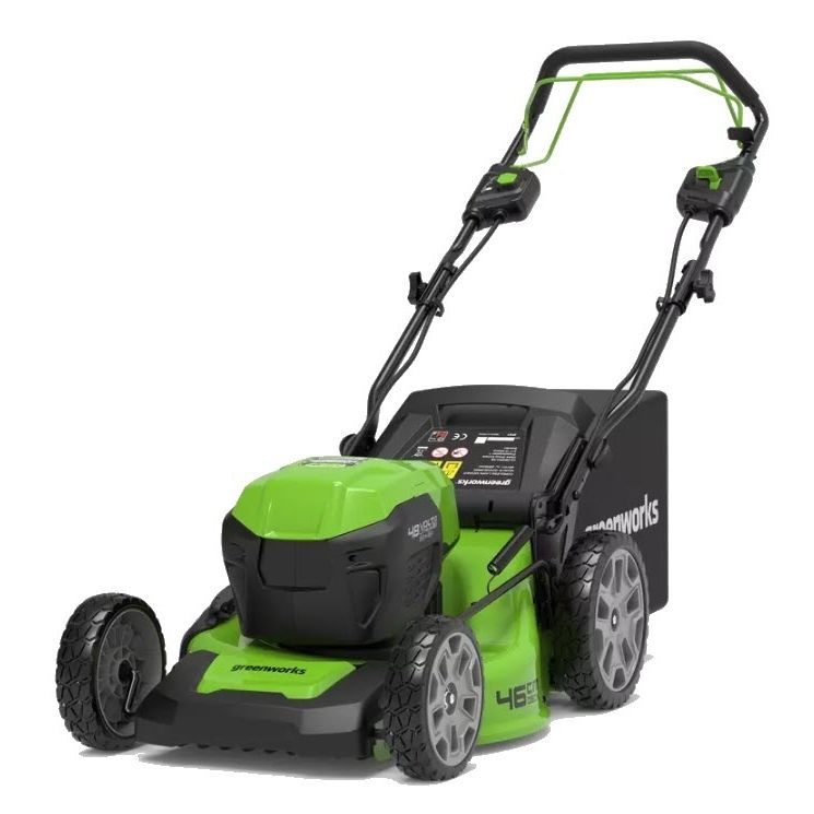 Handgef Hrter Rasenm Her Gd X Lm Sp Greenworks Elektrisch Mit