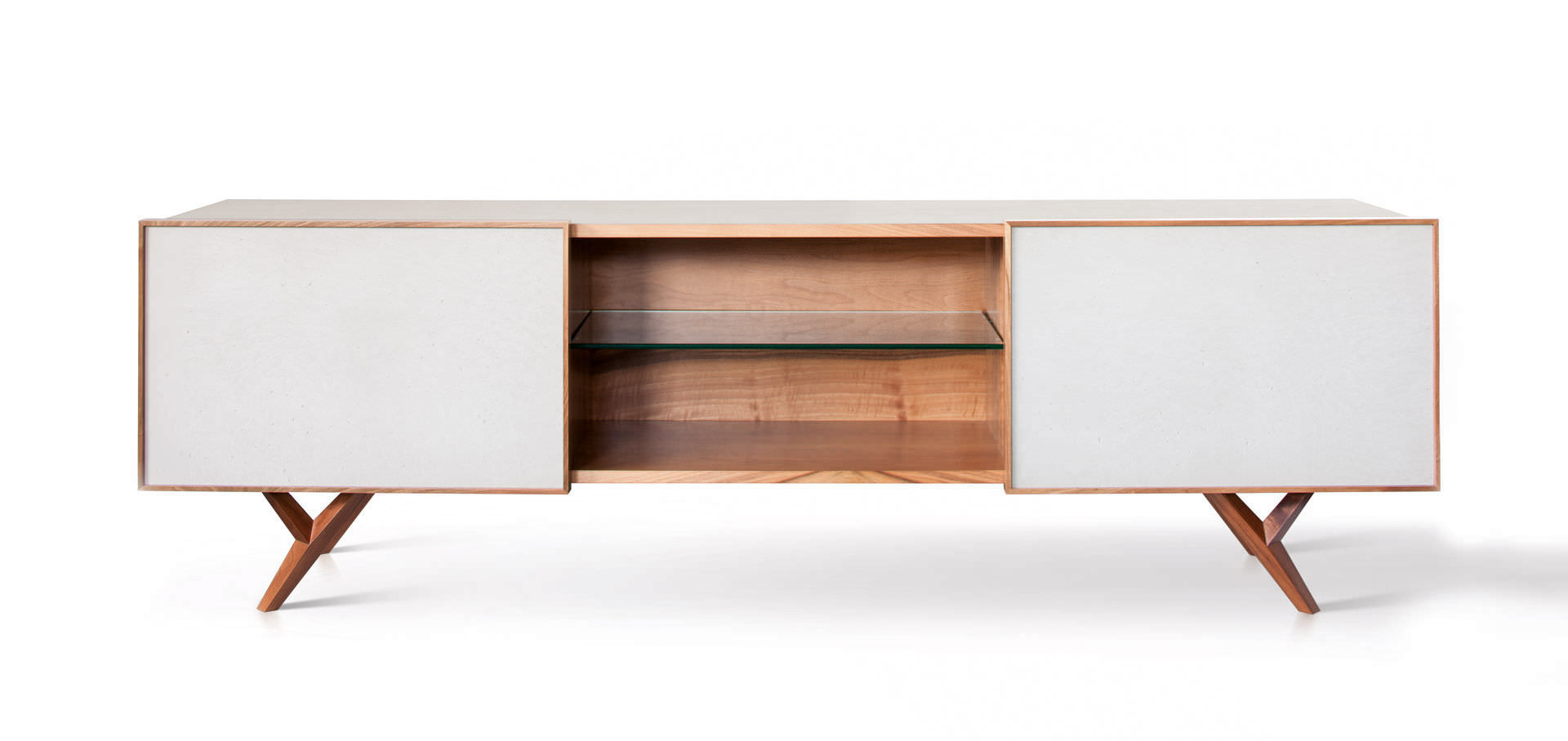 Modernes sideboard / aus beton / weià gio 240 sai industry
