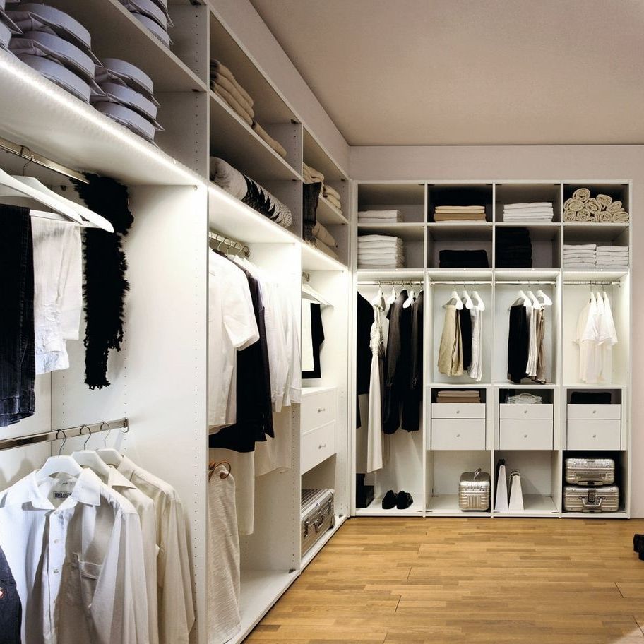 Modul begehbarer kleiderschrank / modern / lackiertes holz / nach ...