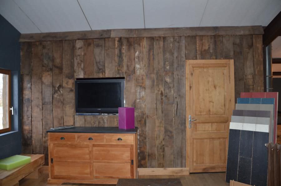 Vertäfelung für decke / wandmontage / aus eiche / aus tanne bca ...