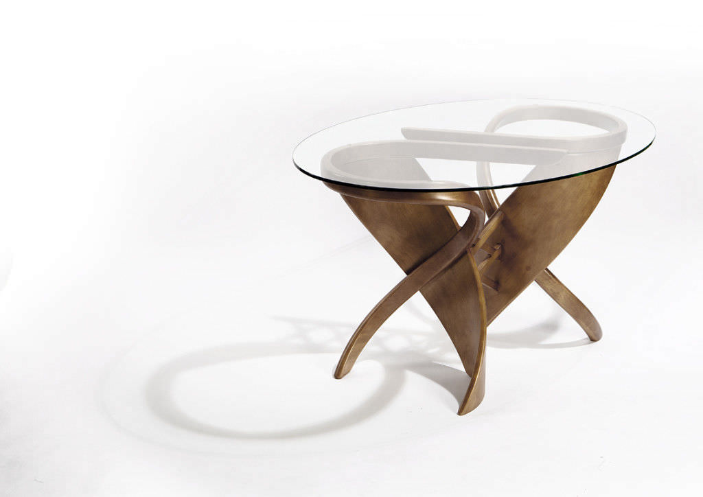 Esstische aus glas rund: moderne esszimmermöbel design ideen für ...