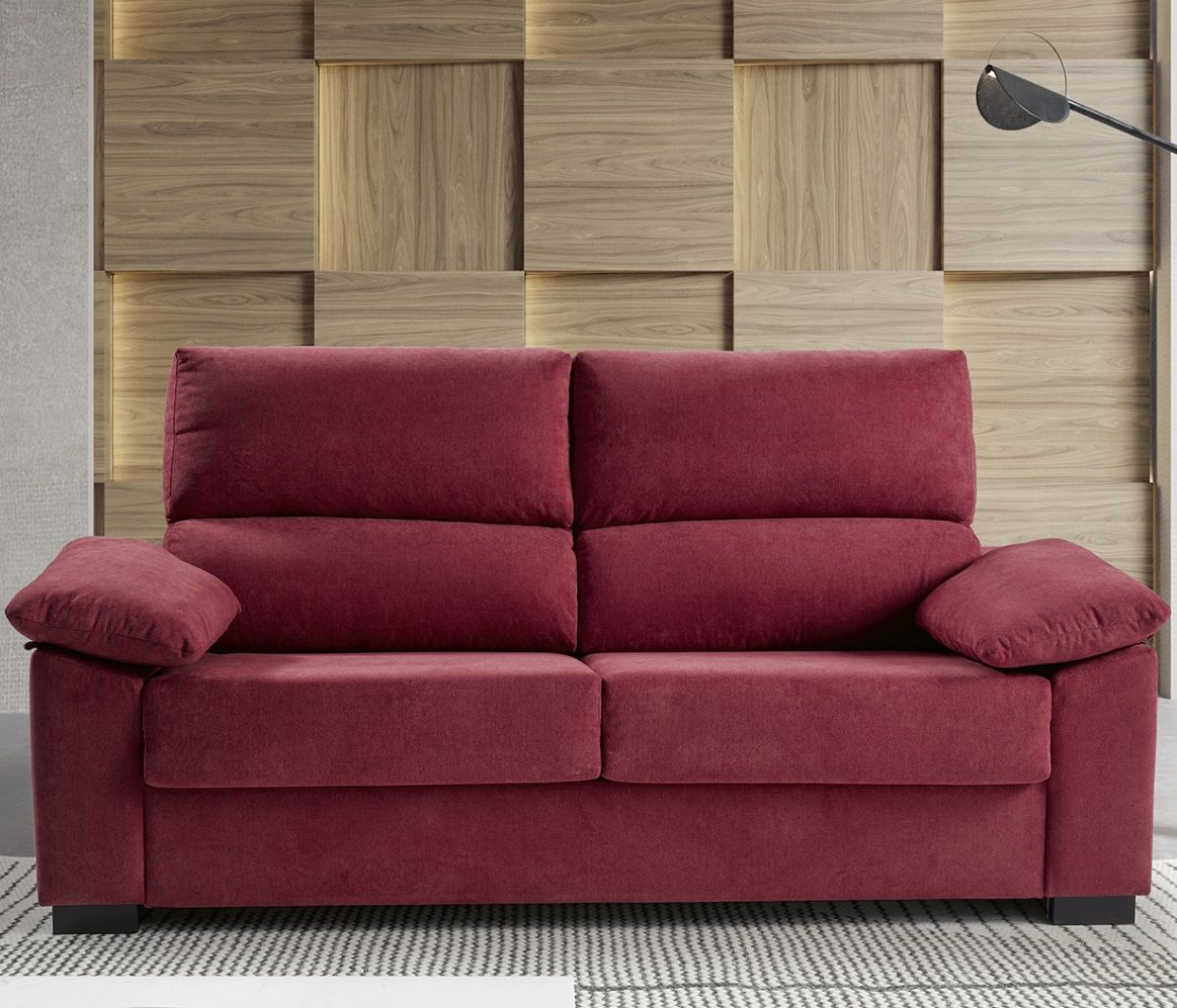 Ecksofa Leyre Mopal Tapizados S L Bett Blau Rot