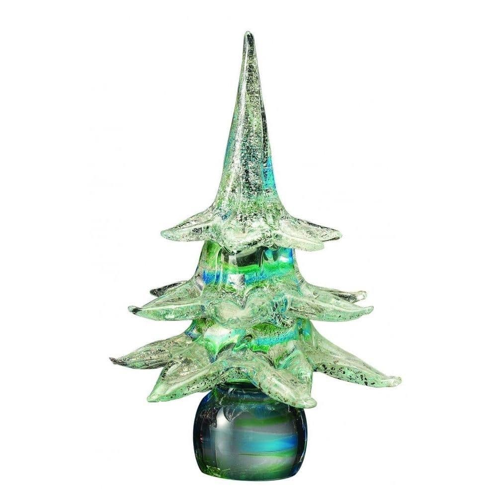 Muranoglas Skulptur Christmas Tree Wave Murano Glass Srl