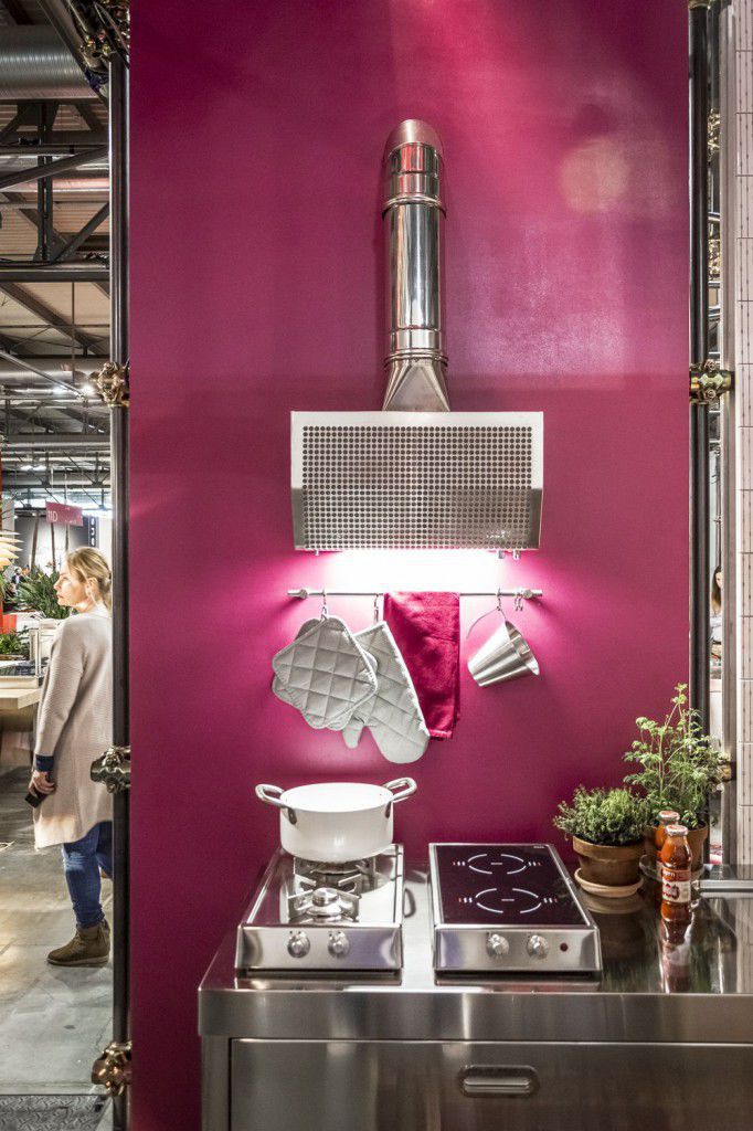 Moderne küche / edelstahl / modul 190 “eurocucina” alpes inox