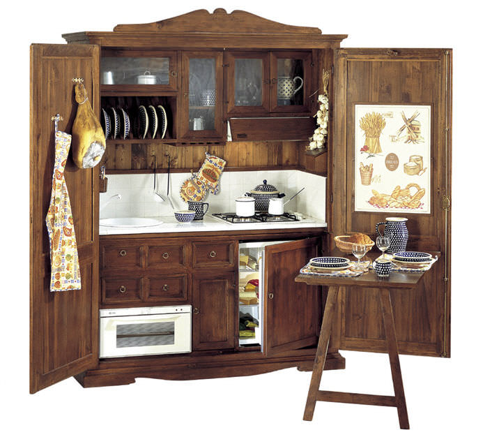 Stil-Küche / Massivholz / Holz - CHEF - Mobili di Castello Stil-Küche / Massivholz / Holz - CHEF - Mobili di Castello