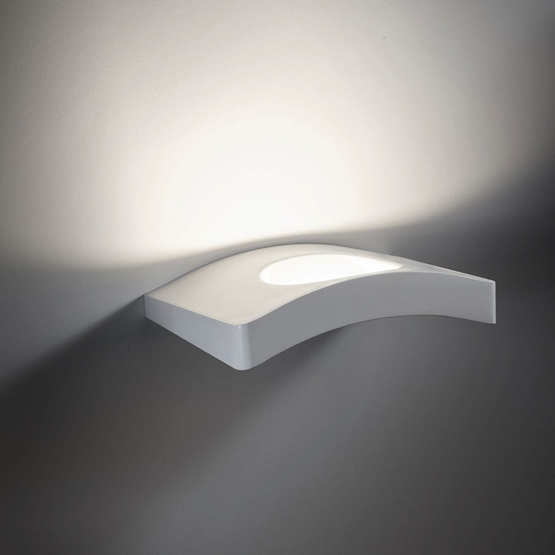 Moderne Wandleuchte Wave Leds C F R Den Innenraum Aluminium