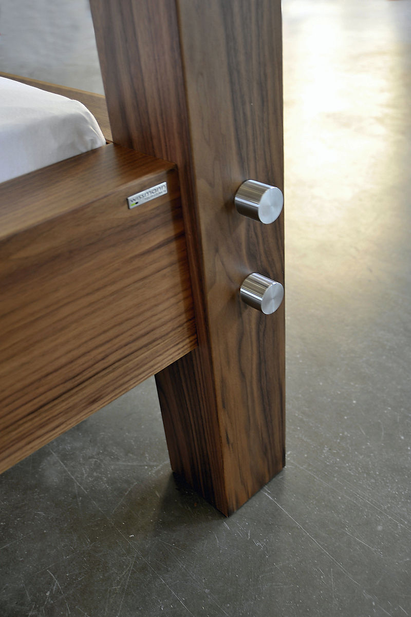 Doppelbett / himmelbett / modern / holz himmelbett art317 ...