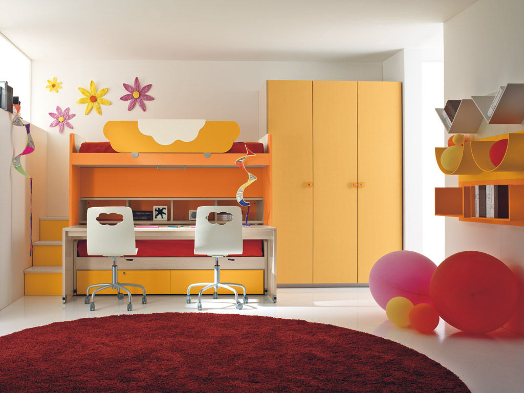 Kinderzimmer für jungen und mädchen nuvola 13 faer ambienti