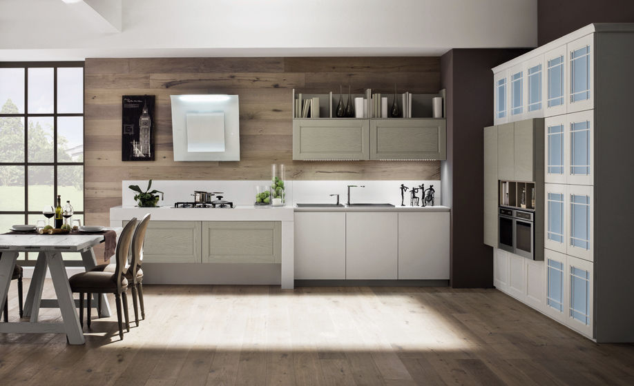 Moderne Küche / Holz / lackiert - ALICE - Arrex Moderne Küche / Holz / lackiert - ALICE - Arrex