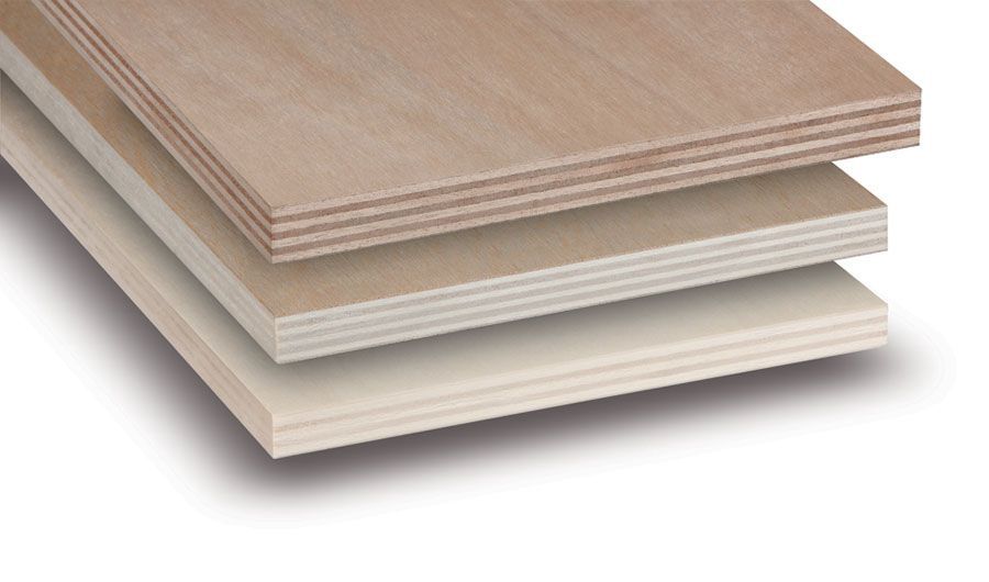 Wandmontierte Sperrholzplatte ECO PUREGLUE Panguaneta Plywood