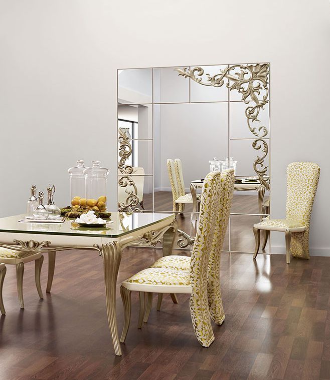 wandspiegel design modern barock fusion sturm und drang piero lissoni