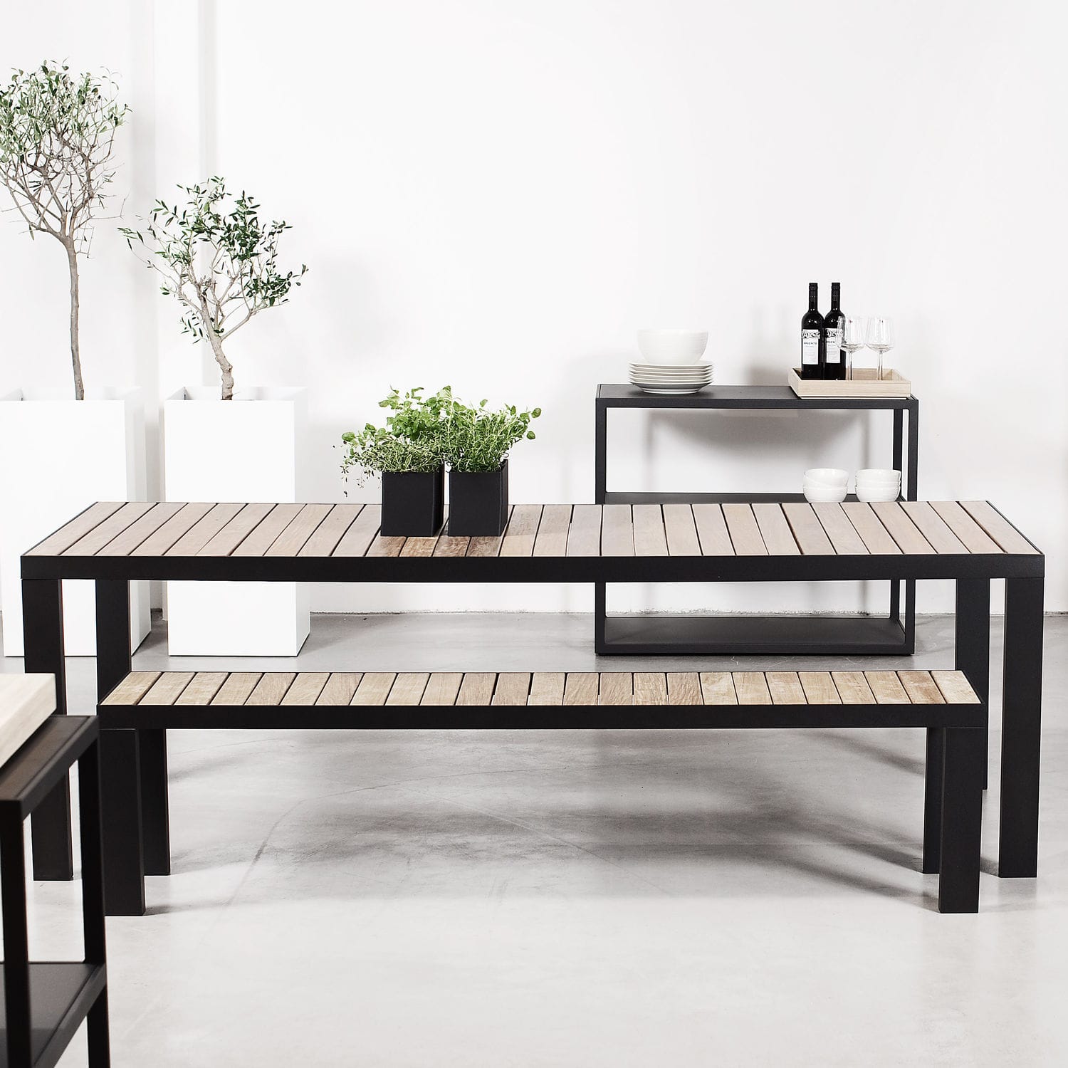 Gartenbank Modern Edelstahl sdatec.com
