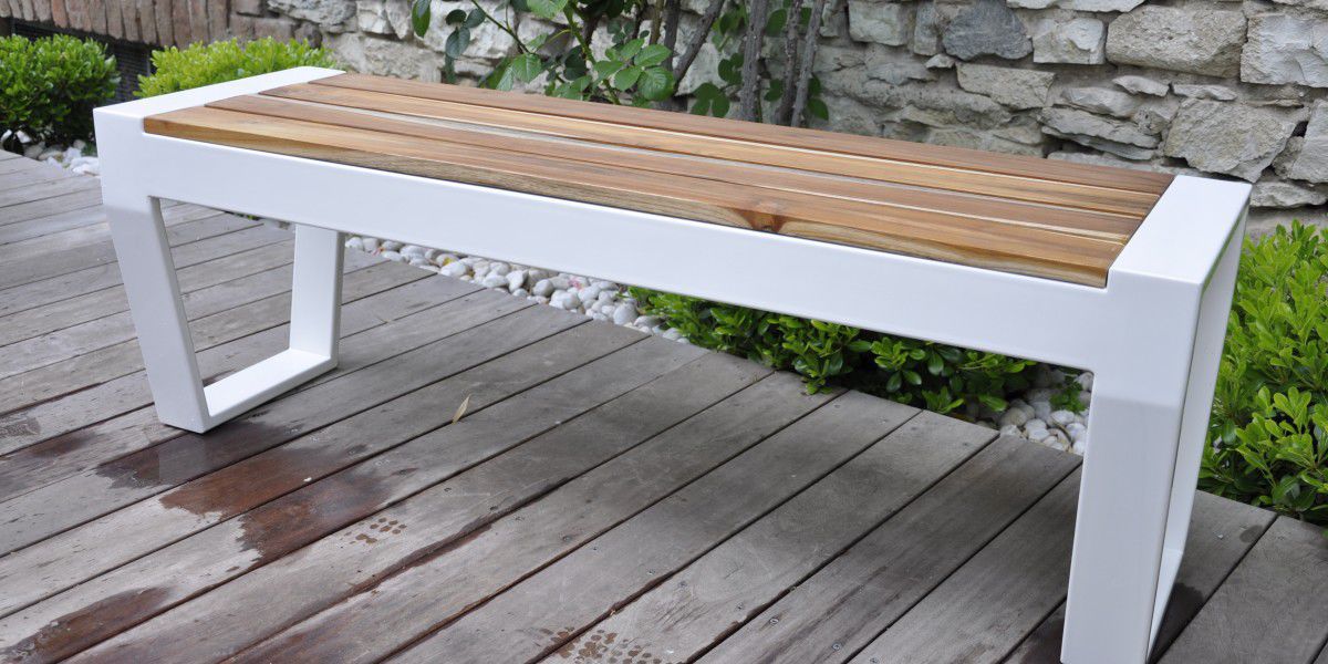 Gartenbank Modern Edelstahl sdatec.com