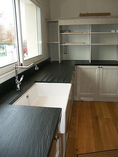 Moderne Küche / Schiefer / Objektmöbel / matt - KITCHEN TOP SLATE ... Moderne Küche / Schiefer / Objektmöbel / matt - KITCHEN TOP SLATE ...