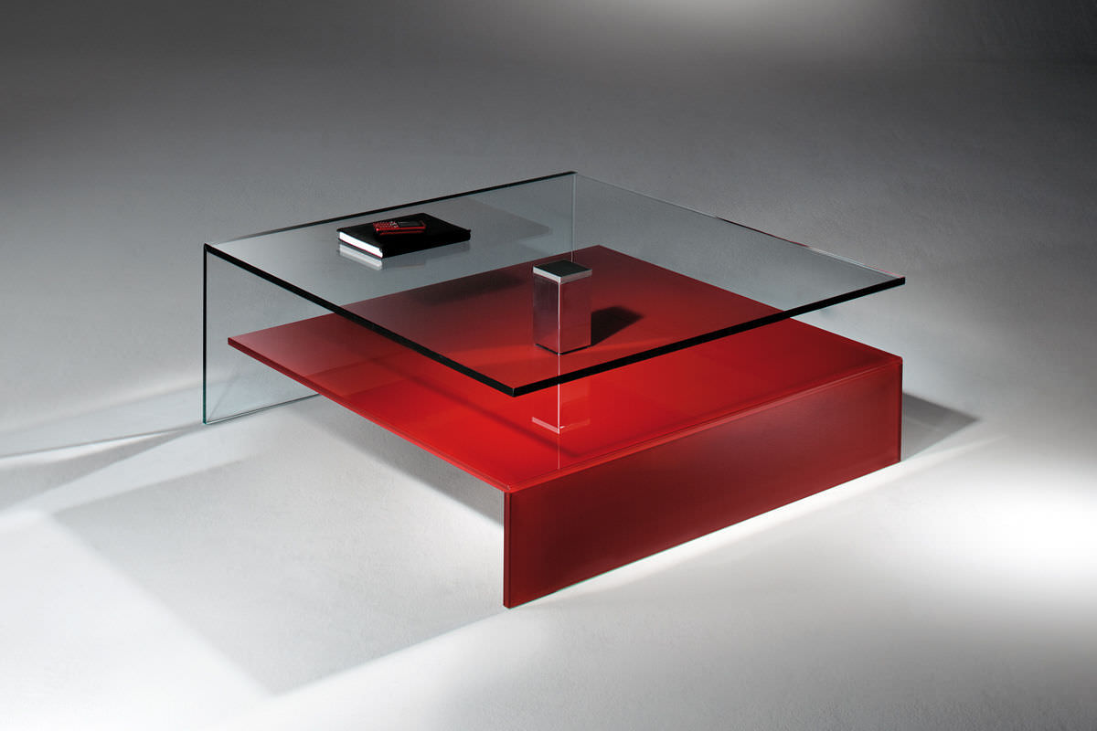 Couchtisch / modern / aus edelstahl / glas nuo by jürgen sohn ...
