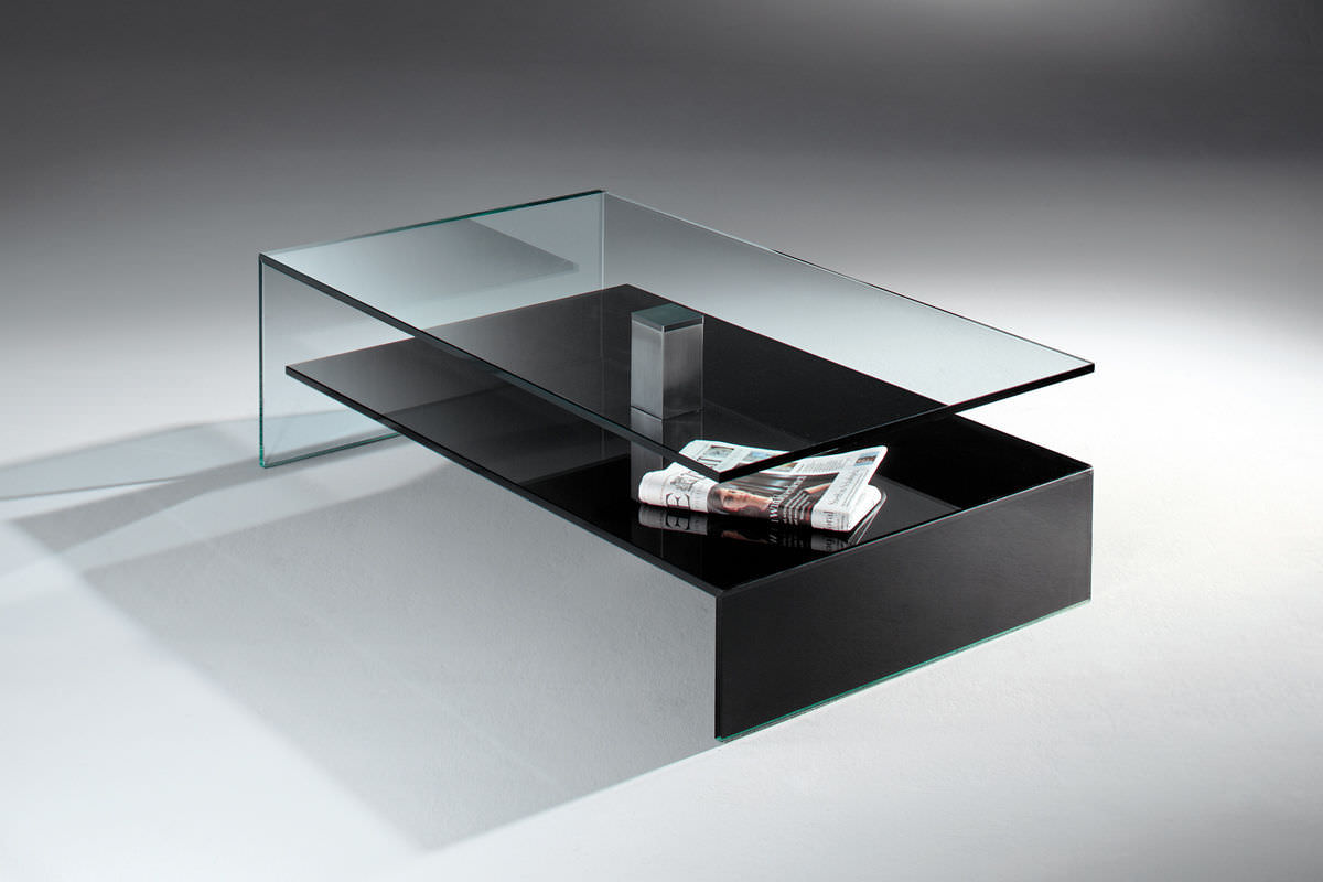 Couchtisch / modern / aus edelstahl / glas nuo by jürgen sohn ...