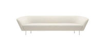 Modernes Sofa / Leder / Holz / von Lievore...
