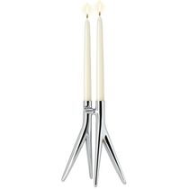 Aluminiumkerzenhalter / von Philippe Starck