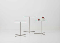 Moderne Beistelltisch / Glas / Hartglas