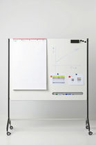 Magnettafel / selbsttragend / Stahl / Aluminium