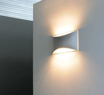 Moderne Wandleuchte / Metall / LED / rechteckig