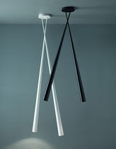 Moderne Deckenleuchte / Glasfaser / LED