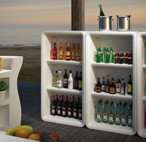 Modernes Regal / Polyethylen / Gewerbe /...