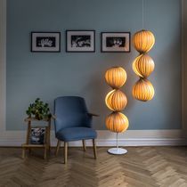 Stehleuchte / modern / aus Birke / Innenraum