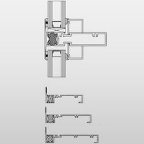 Aluminiumprofil f&uuml;r Fenster TRUELINE 900 SERIES Alumicor Limited