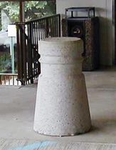 Anti-Park-Poller  High Concrete