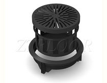 Boden-Luftdiffusor ZT Changzhou Wujin Zhongtian Computerroom Equipment C
