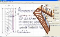 CAD-software 2D/3D f&uuml;r Treppen POWER STAIRS DDX Technologic Solutions Espagna
