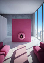 Design Wand-Kamin (Offene Bioethanol-Feuerstelle) BB_I by Andrea Crosetta Antrax IT