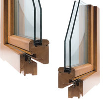 Doppelglas- Fl&uuml;gelfenster aus Holz 68L COMECA GROUP