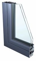 Doppelglas- Fl&uuml;gelfenster mit W&auml;rmesperre aus Aluminium 50S Sapa Building Systems