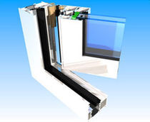 Doppelglas- Fl&uuml;gelfenster mit W&auml;rmesperre aus Aluminium MAS W60: INSWING McMullen Architectural Systems Ltd.