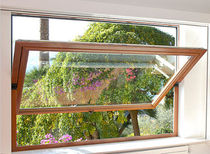Drehfenster aus Aluminium/Holz S500 SIALLWOOD
