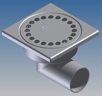 Duschabfluss aus Edelstahl SERIES 100 MM: C1040Z Caggiati Maurizio Srl