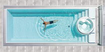 eingebautes Keramik-&Uuml;berlauf-Einst&uuml;ckschwimmbecken SUNDECK INFINITY AURA