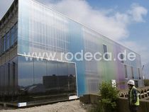 Fassadenverkleidung aus Verbundwerkstoff  rodeca