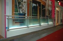 Gel&auml;nder aus Aluminium und Glas BALCONADE Ponzi s.r.l.