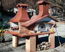 Holzofen f&uuml;r den Garten CONTADINO Amiata Caminetti