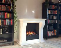 Klassischer Kamin (Offener Elektro-Feuerstelle) ELEKTROKAMIN CARRARA - EL Kamin-Design GmbH & Co KG Ingolstadt