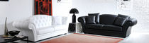 Klassisches Ledersofa BASSANO IDP